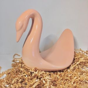 Vintage ceramic swan